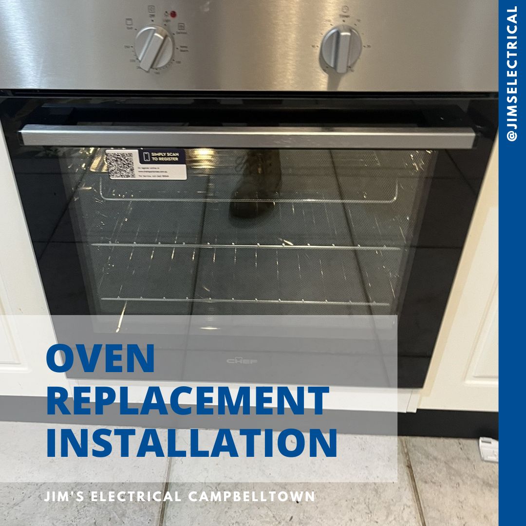 Oven Replacement Installation